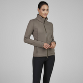 Pikeur Fleece Jacket in Slate Brown